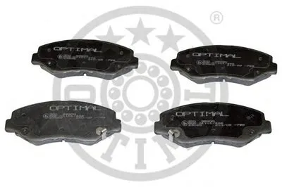 Комплект тормозных колодок, дисковый тормоз OPTIMAL купить