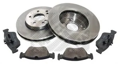 Комплект тормозов, дисковый тормозной механизм MAPCO купить