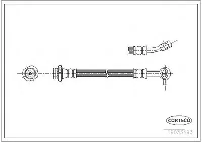 Тормозной шланг CORTECO купить