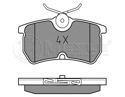 Комплект тормозных колодок, дисковый тормоз MEYLE купить