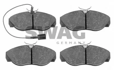 Комплект тормозных колодок, дисковый тормоз SWAG купить