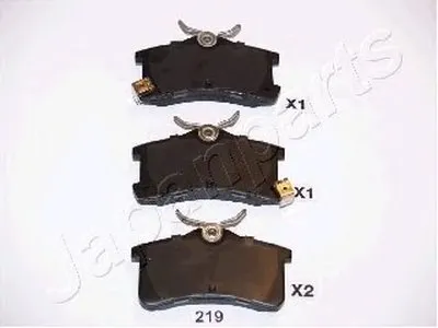 Комплект тормозных колодок, дисковый тормоз JAPANPARTS купить