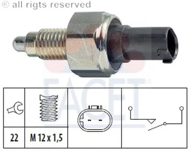 Выключатель, фара заднего хода FACET купить