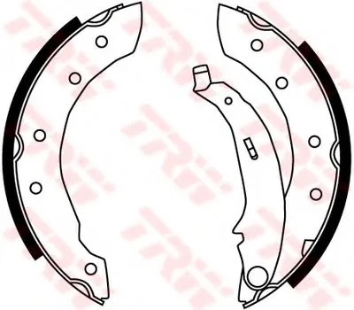 Комплект тормозных колодок TRW купить