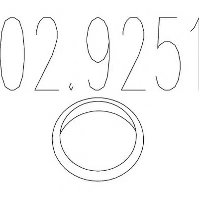 Прокладка, труба выхлопного газа MTS купить