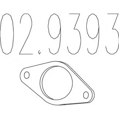 Прокладка, труба выхлопного газа MTS купить