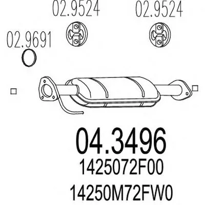 Катализатор для переоборудования MTS купить