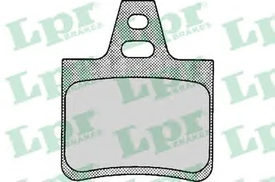 Комплект тормозных колодок, дисковый тормоз LPR купить