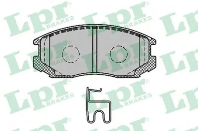 Комплект тормозных колодок, дисковый тормоз LPR купить