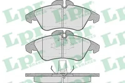 Комплект тормозных колодок, дисковый тормоз LPR купить