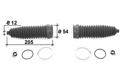 Комплект пылника, рулевое управление OCAP купить
