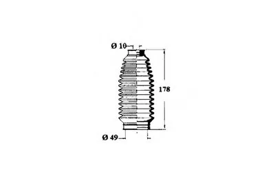 Пыльник, рулевое управление OCAP купить