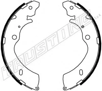 Комплект тормозных колодок TRUSTING купить