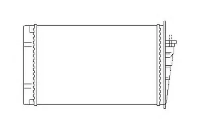 Теплообменник, отопление салона NRF купить