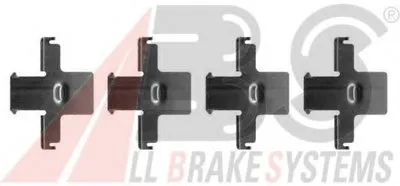 Комплектующие, колодки дискового тормоза A.B.S. купить