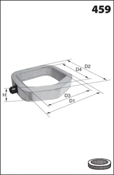 Воздушный фильтр MECAFILTER MECAFILTER купить