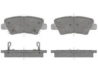 Комплект тормозных колодок, дисковый тормоз SCT Germany купить