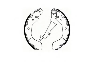 Комплект тормозных колодок, стояночная тормозная система SCT Germany купить