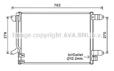Конденсатор, кондиционер AVA QUALITY COOLING купить