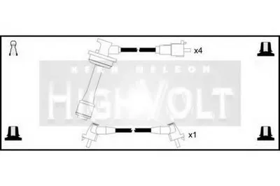 Комплект проводов зажигания HighVolt STANDARD купить