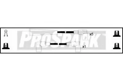 Комплект проводов зажигания ProSpark STANDARD купить