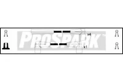 Комплект проводов зажигания ProSpark STANDARD купить