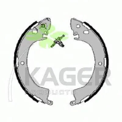 Комплект тормозных колодок KAGER купить