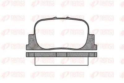 Комплект тормозных колодок, дисковый тормоз KAWE купить