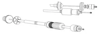 Тросик сцепления KAWE купить