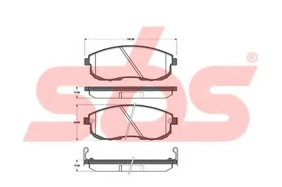 Комплект тормозных колодок, дисковый тормоз sbs купить