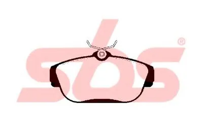Комплект тормозных колодок, дисковый тормоз sbs купить
