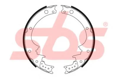 Комплект тормозных колодок sbs купить