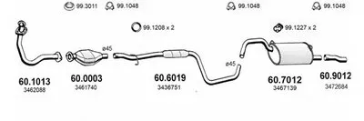 Система выпуска ОГ ASSO купить