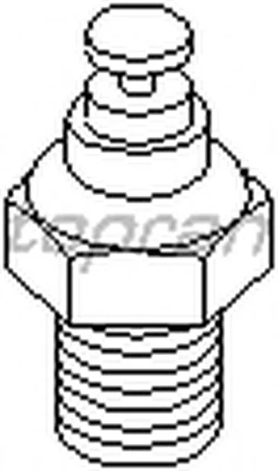 Датчик, температура охлаждающей жидкости TOPRAN купить