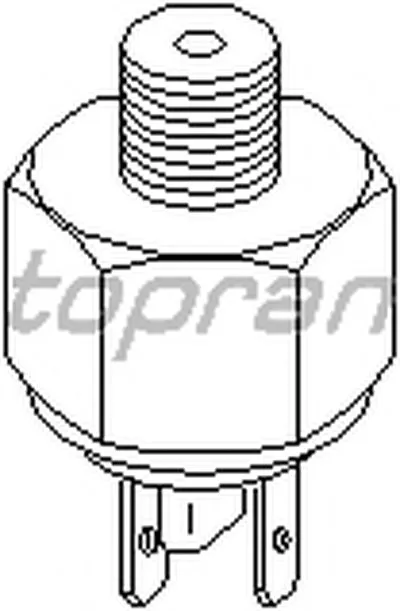 Выключатель фонаря сигнала торможения TOPRAN купить