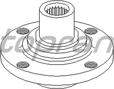 ? колесн. ступицы = TOPRAN купить