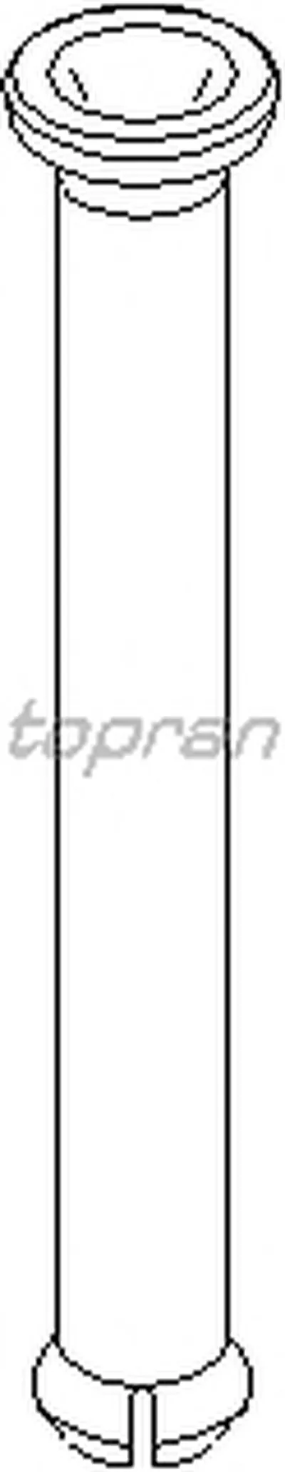 Воронка, указатель уровня масла TOPRAN купить