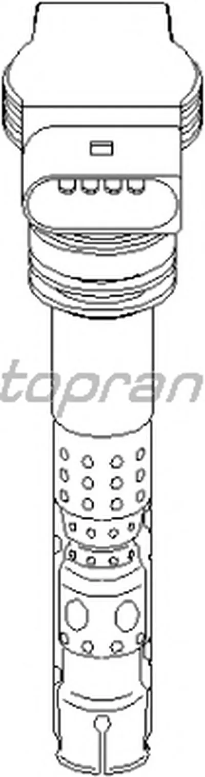 Катушка зажигания TOPRAN купить