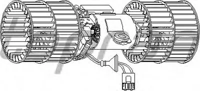 Электродвигатель, вентиляция салона TOPRAN купить