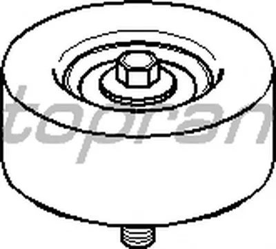 Паразитный / ведущий ролик, поликлиновой ремень TOPRAN купить