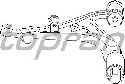 Рычаг независимой подвески колеса, подвеска колеса TOPRAN купить
