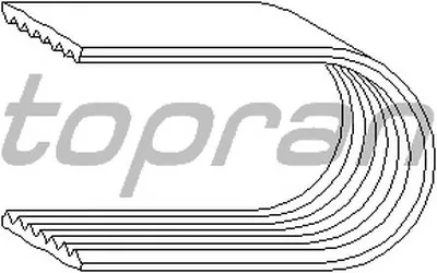 V-Ribbed Belts TOPRAN купить