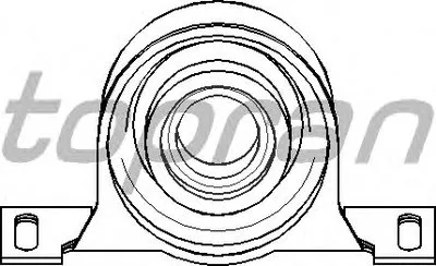 Подвеска, карданный вал TOPRAN купить