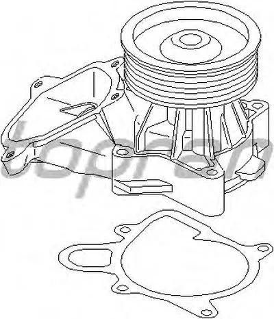 Водяной насос TOPRAN купить