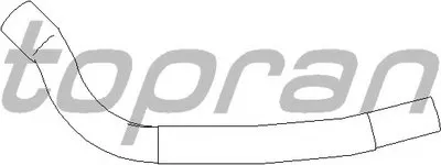 Шланг радиатора TOPRAN купить