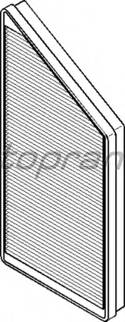 Фильтр, воздух во внутренном пространстве TOPRAN купить