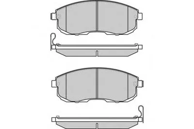 Комплект тормозных колодок, дисковый тормоз E.T.F. купить