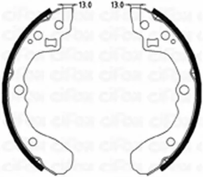 Комплект тормозных колодок CIFAM купить