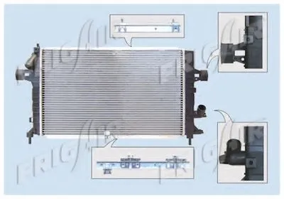 Радиатор, охлаждение двигателя FRIGAIR купить