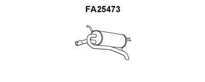 Глушитель выхлопных газов конечный VENEPORTE купить